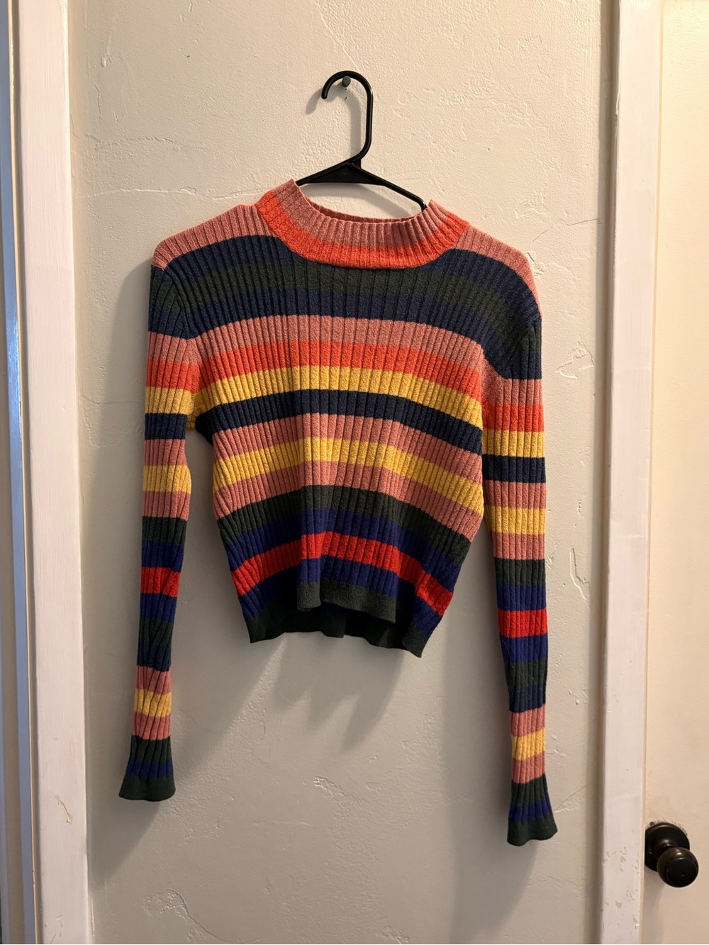 Rainbow Striped Sweater
